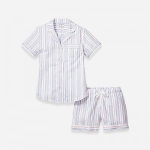 Pijama J.Crew Petite Plume™ short set Mujer Multi España | JFQPTO974