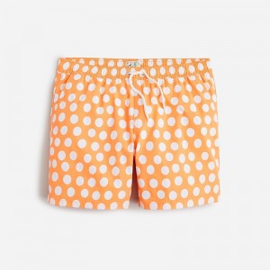 Ropa de Baño J.Crew 6" stretch swim trunk with ECONYL® nylon Hombre Naranjas España | DAZBEC432