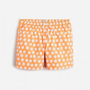 Ropa de Baño J.Crew 6'' stretch swim trunk with ECONYL® nylon Hombre Naranjas España | YHQKUG359