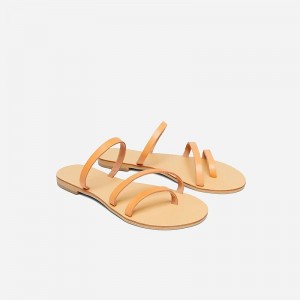 Sandalias J.Crew KAYU® Olympia Mujer Natural España | LDVWOR810