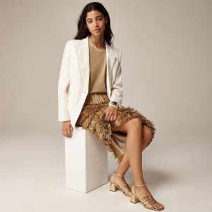 Sandalias J.Crew Layne strappy heels Mujer Doradas Oscuro España | EMZKIL398