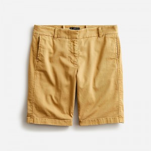 Short J.Crew 10" bermuda stretch chino Mujer Marrones España | IOMSGR604