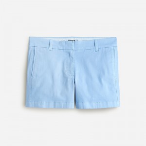 Short J.Crew 4" stretch chino Mujer Placid Sky España | PFUGNW165