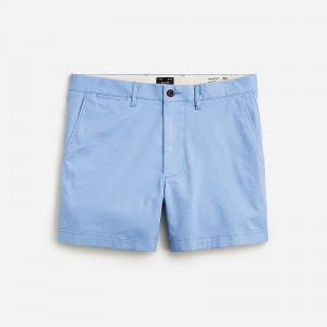 Short J.Crew 5" stretch chino Hombre Dusty Periwinkle España | MZNOLH807