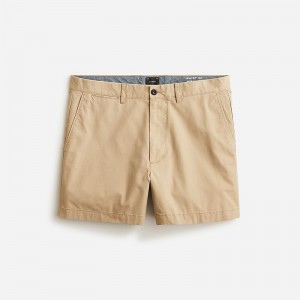 Short J.Crew 5" stretch chino Hombre Kaki España | OHPNID095