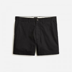 Short J.Crew 5" stretch chino Hombre Negras España | TVYALF680