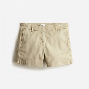 Short J.Crew 5" stretch chino Mujer Kaki España | VHODZS594