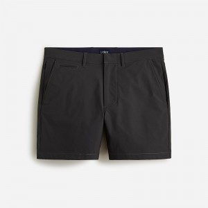 Short J.Crew 5'' tech Hombre Negras España | INRZMQ813