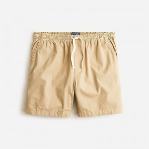 Short J.Crew 6" dock Hombre Kaki España | WOBXGT217