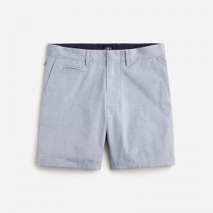 Short J.Crew 7'' tech oxford Hombre Azules España | ZAQPIN573