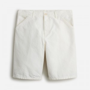 Short J.Crew Carhartt® Work Progress 10'' single-knee Hombre Wax Stone Washed España | YDITEV738