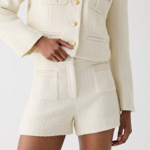 Short J.Crew Limited-edition patch-pocket suit Mujer Natural España | VCUASO759