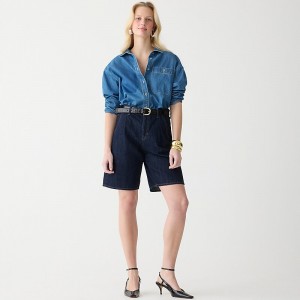 Short J.Crew Midlength denim Mujer Resin Rinse España | WKIBJQ503