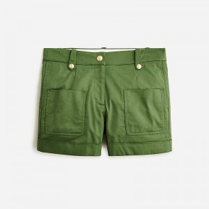 Short J.Crew Patch-pocket suit Mujer Verde España | SBJFKD637