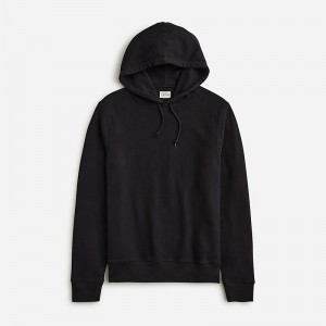 Sudadera con Capucha J.Crew Textured sweater-tee Hombre Negras España | LIFNWB738