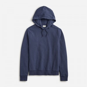 Sudadera con Capucha J.Crew Textured sweater-tee Hombre Indigo España | EAFBYZ105