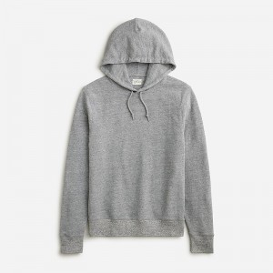 Sudadera con Capucha J.Crew Textured sweater-tee Hombre Hthr Nebula España | IPDUKW159