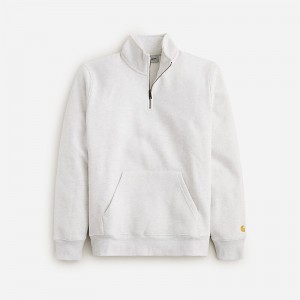 Sudaderas J.Crew Carhartt® Work Progress Chase quarter-zip Hombre Doradas España | GIFNWJ452