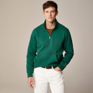 Sudaderas J.Crew Carhartt® Work Progress Chase quarter-zip Hombre Verde España | GADSXV857