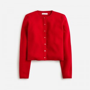 Suéteres J.Crew Cardigan Mujer Classic Cardinal España | XAVGDU149