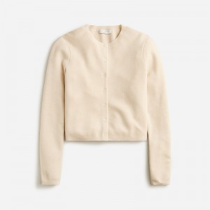 Suéteres J.Crew Cardigan Mujer Natural España | FWGKAB159