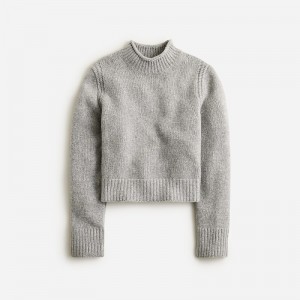 Suéteres J.Crew Cashmere Rollneck™ Mujer Hthr Ash España | EBGQHC358