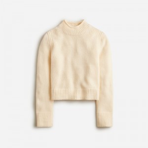 Suéteres J.Crew Cashmere Rollneck™ Mujer Warm Sesame España | RMPFWZ209