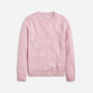 Suéteres J.Crew Linen crewneck Hombre Hthr Dusty Lilac España | FMAYNH812