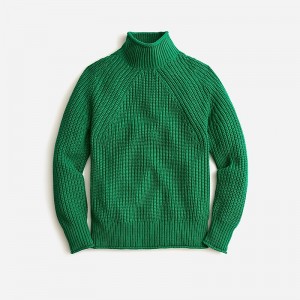 Suéteres J.Crew Relaxed Rollneck™ Mujer Verde España | XWKOYF576