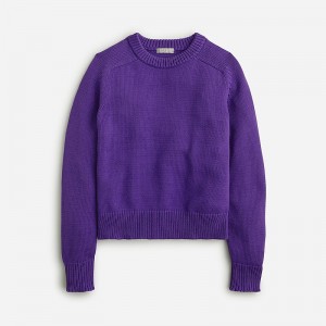 Suéteres J.Crew Relaxed pullover Mujer Moradas España | ACPWZM827