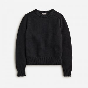 Suéteres J.Crew Relaxed pullover Mujer Negras España | WUMLCN582