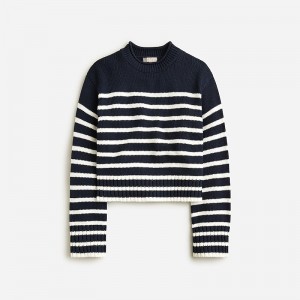Suéteres J.Crew Rollneck™ Mujer Azul Marino España | AZVXKR135
