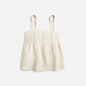 Tops J.Crew Bow-back Mujer Flax España | MXARLQ712