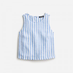 Tops J.Crew Maxine button-back Mujer Blancas España | KHUCIM459