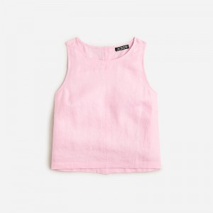 Tops J.Crew Maxine button-back Mujer Bubblegum España | PZWLBX620