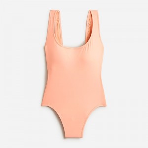 Traje de Baño J.Crew Scoopneck one-piece Mujer Brilliant Peony España | SDNFHC895