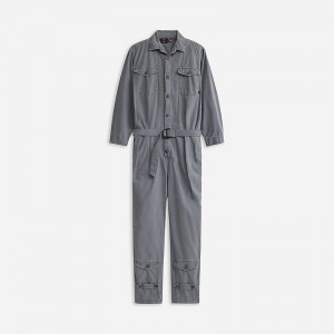 Vestido J.Crew Alpha Industries® AN-6650 mod flight suit Mujer Gris España | THOMYC763