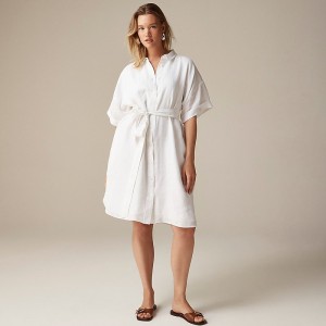 Vestido J.Crew Capitaine Mujer Blancas España | BAXQDY940
