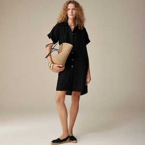 Vestido J.Crew Capitaine Mujer Negras España | IZUXCN576