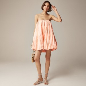 Vestido J.Crew Collection mini bubble satin Mujer Brilliant Peony España | SCPDWU436