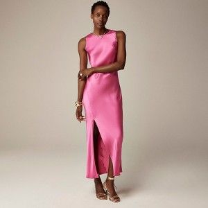 Vestido J.Crew High-neck slip Mujer Zinnia Bloom España | VXWKQZ190