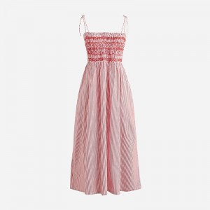 Vestido J.Crew Paloma Mujer Rojas España | UKRLAS570