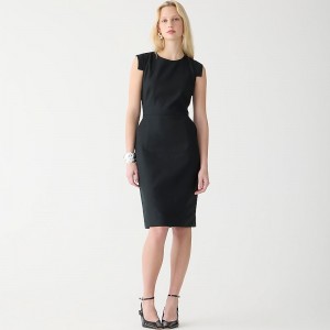 Vestido J.Crew Resume Mujer Negras España | SRHIXU397