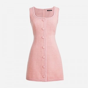 Vestido J.Crew Sophia sleeveless Mujer Rosas España | JCNLFA715