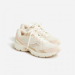 Zapatillas J.Crew Saucony® X J.Crew Ride Millennium Mujer Brazil Vanilla España | WHGPMS326
