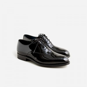 Zapatos de Vestir J.Crew Ludlow tuxedo oxfords patent leather Hombre Negras España | WAOREF781