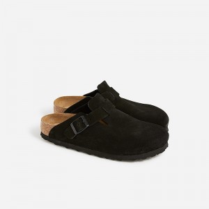 Zuecos J.Crew Birkenstock® Boston Mujer Negras España | IKLVTJ903